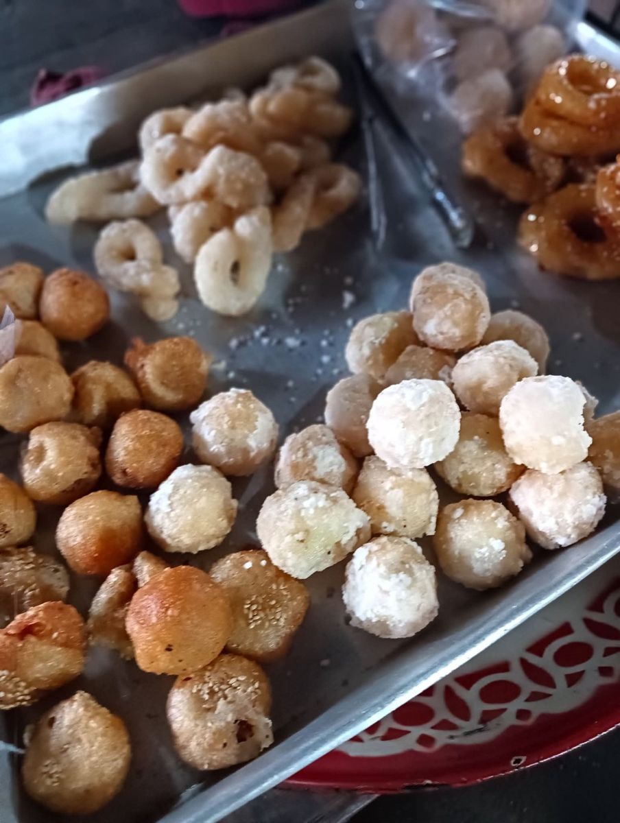 Market sweets, fresh each morning
