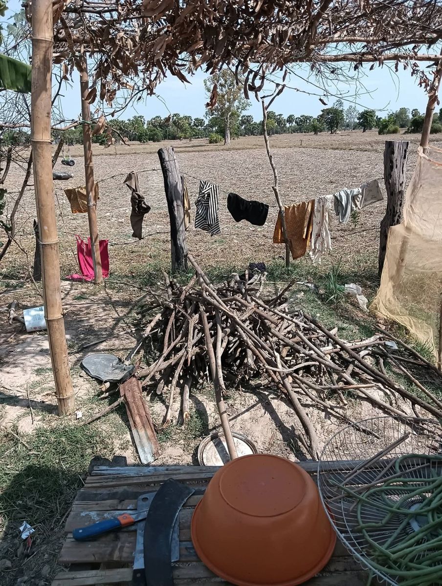 Village life in the dry season