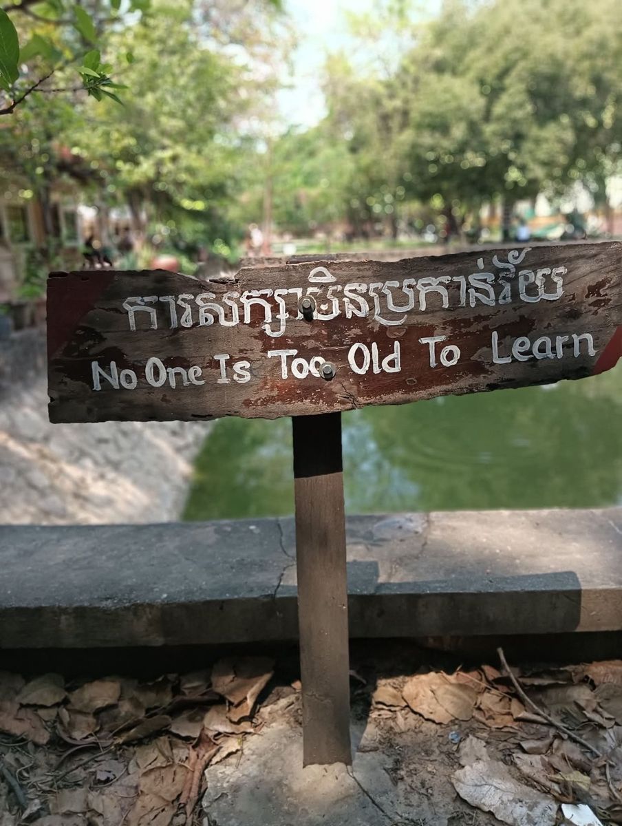 No one is too old to learn